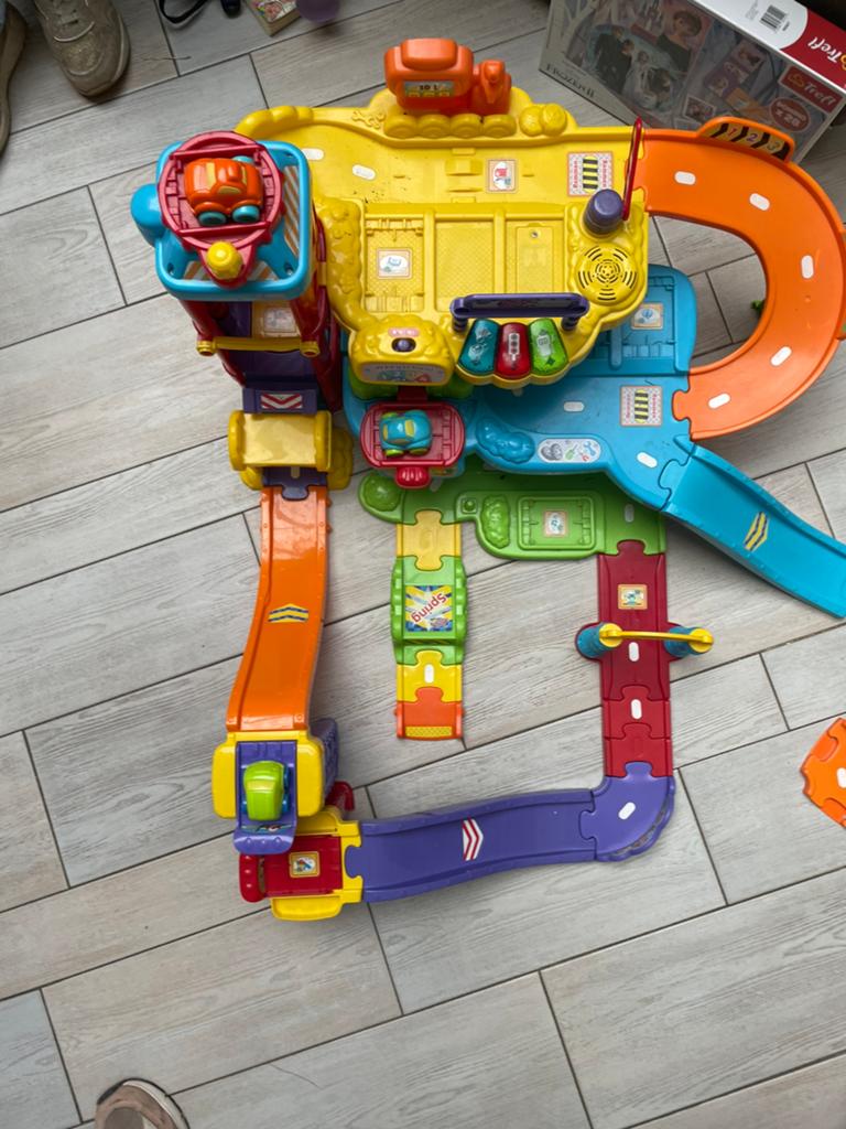 Garaga vtech, Ophalen, Gebruikt