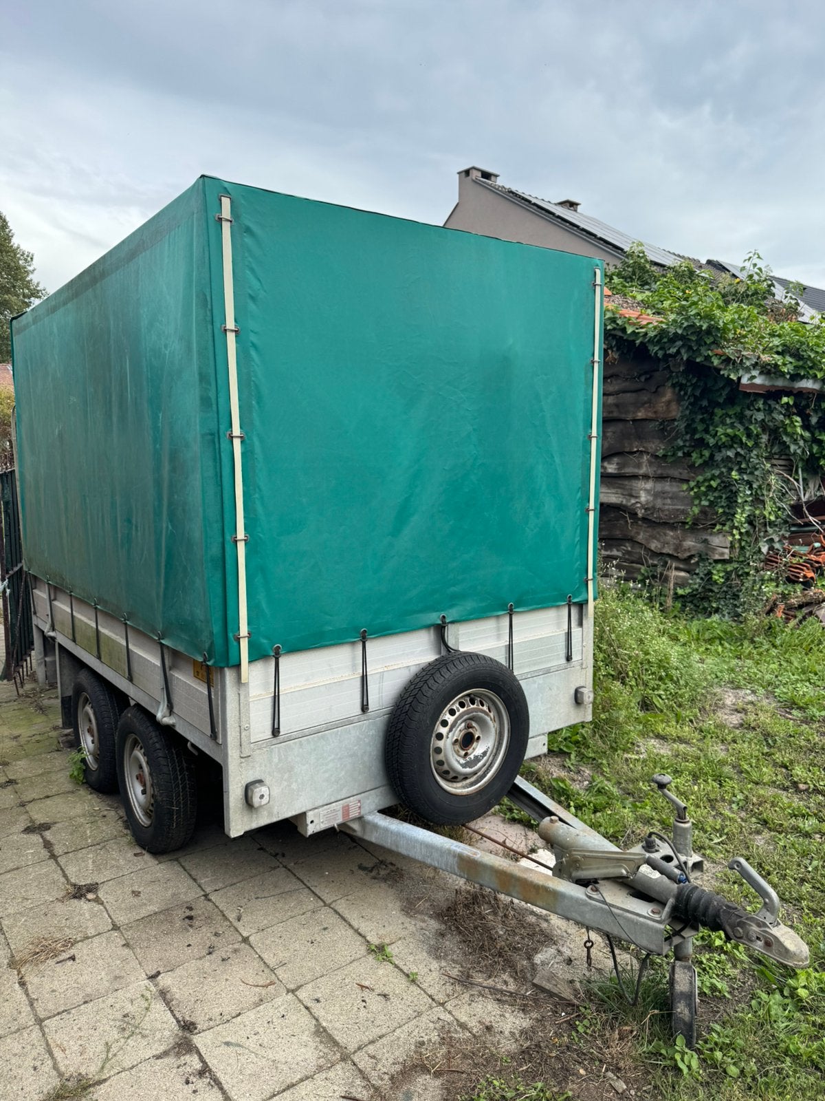 Aanhangwagen geremd met zeil, Ophalen, Zo goed als nieuw