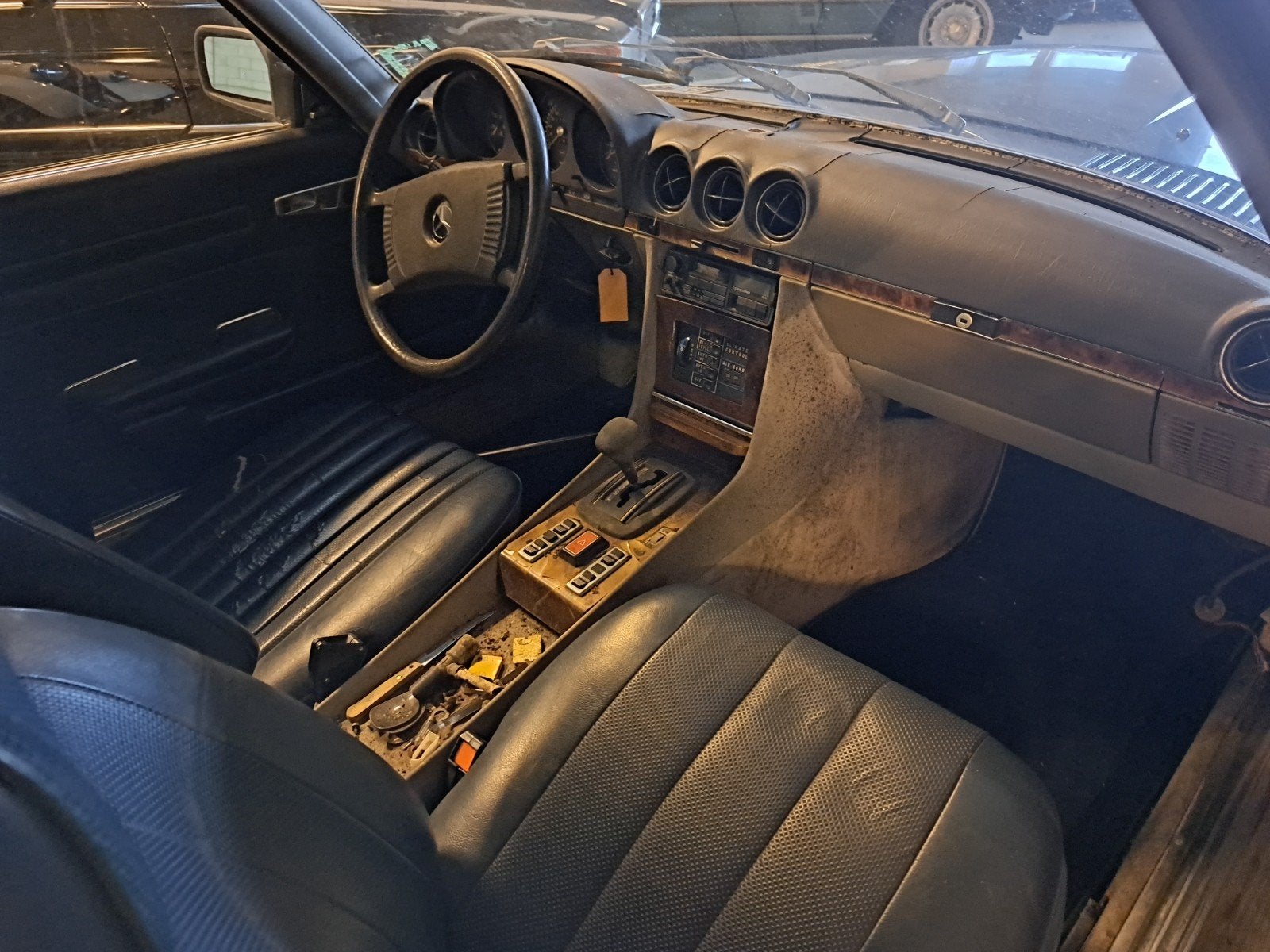 zeldzame mercedes 500 slc airco en abs!1100 stuks gemaakt, foto 3