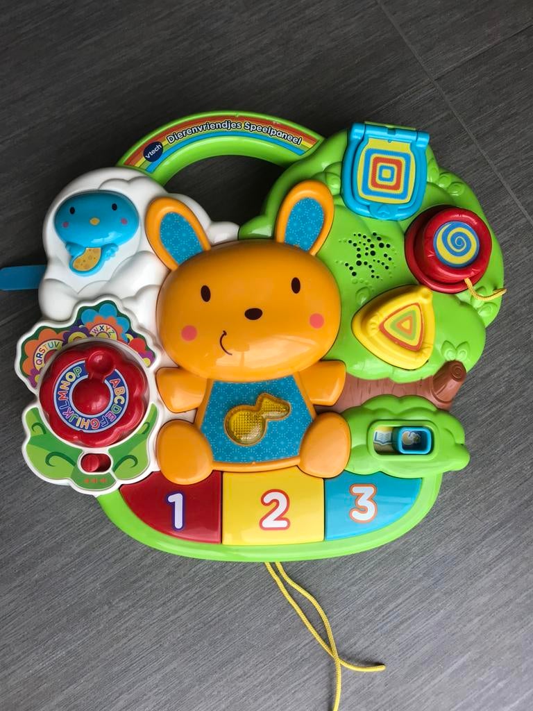 Vtech dierenvriendjes speelpaneel, Ophalen, Gebruikt, 6 maanden tot 2 jaar
