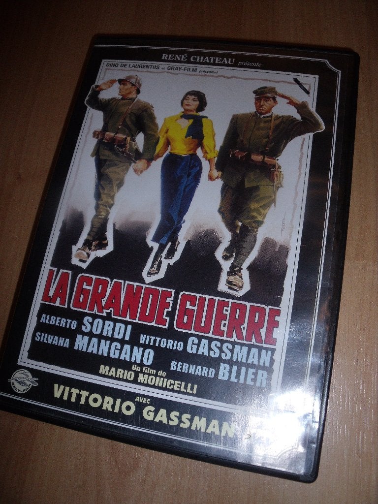 La grande guerre (Vittorio Gassman, Alberto Sordi), CD & DVD, À partir de 6 ans, Enlèvement ou Envoi, Guerre, Comprend un DVD