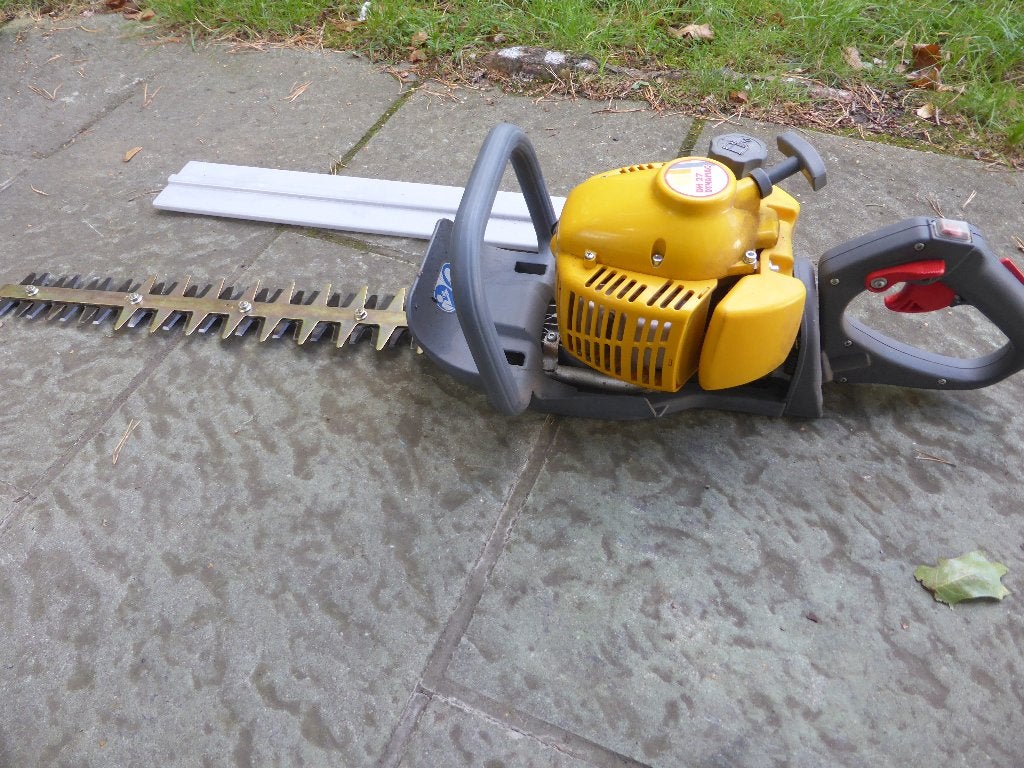 heggenschaar DH27 dynamac met kantelbare handgreep, Tuin en Terras, Ophalen, Gebruikt, Benzine