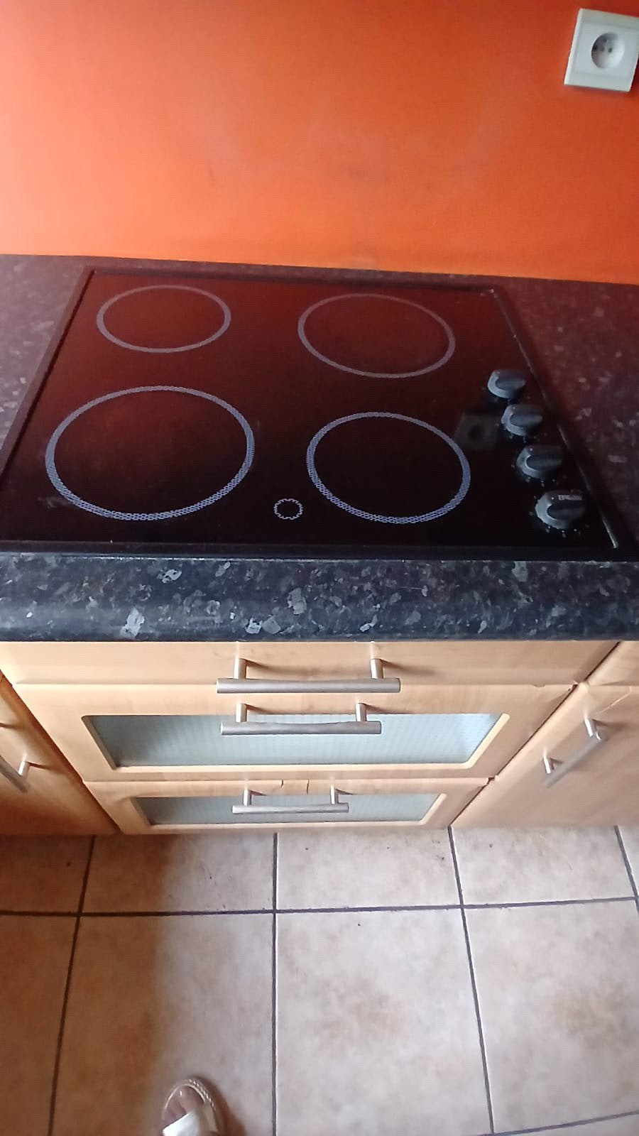 Taque de cuisson, Enlèvement, Utilisé, Encastré