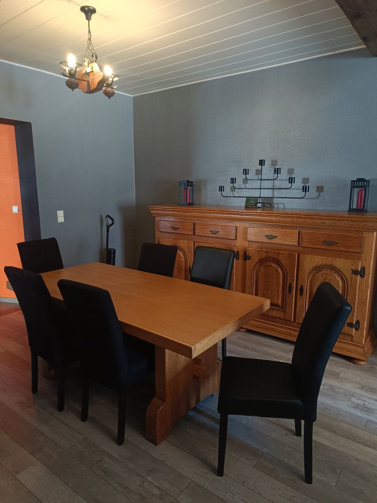 Salle à manger, Enlèvement, Comme neuf, 6 à 8 chaises