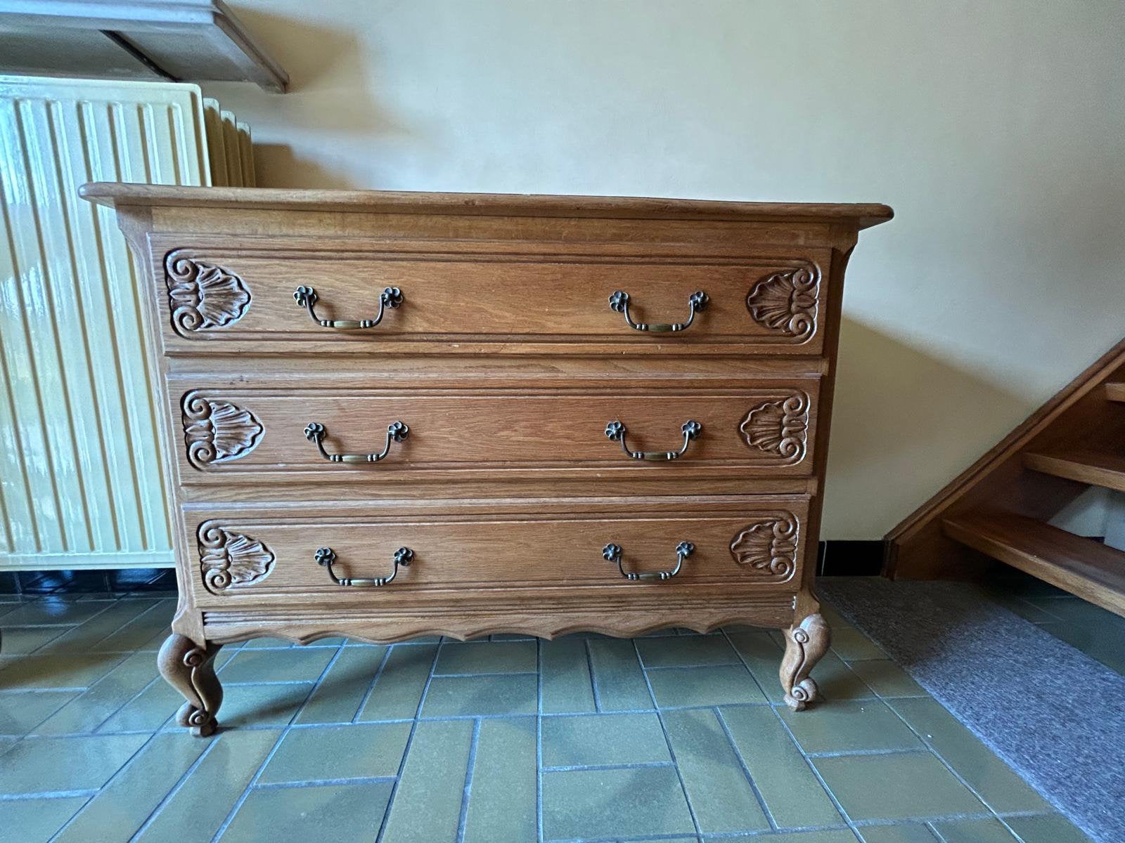 Eiken commode, Ophalen, Zo goed als nieuw