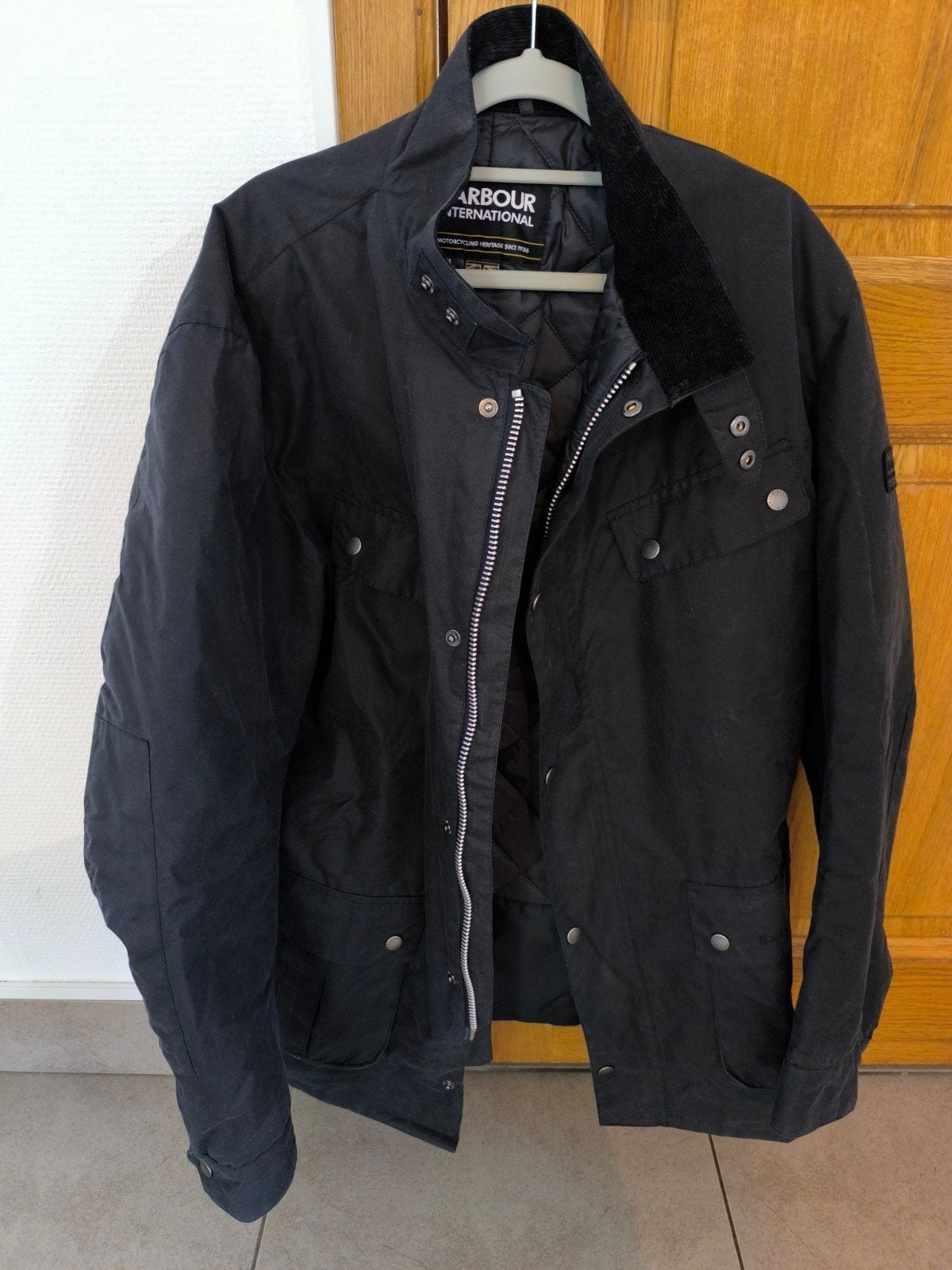 Barbour International, Ophalen, Zo goed als nieuw, Blauw, Barbour