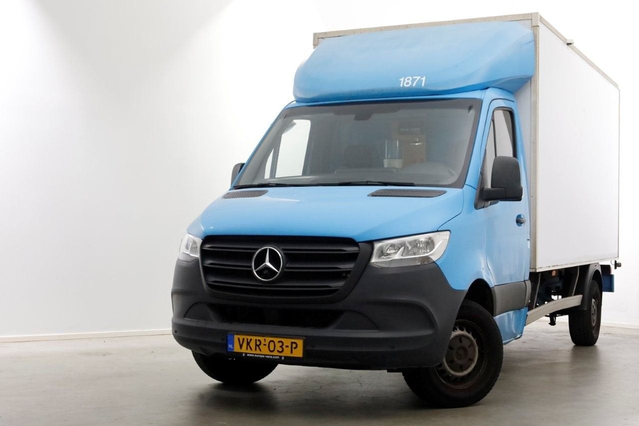 Mercedes-Benz Sprinter 311 CDI 115pk E6 RWD Bakwagen met ach, Auto's, Bestelwagens en Lichte vracht, Blauw, Mercedes-Benz, Bedrijf