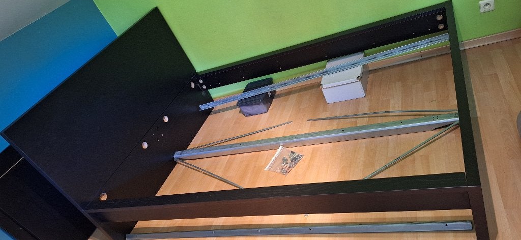 Bedkader voor matras 140cm, Maison & Meubles, 210 cm, 140 cm, Enlèvement, Utilisé
