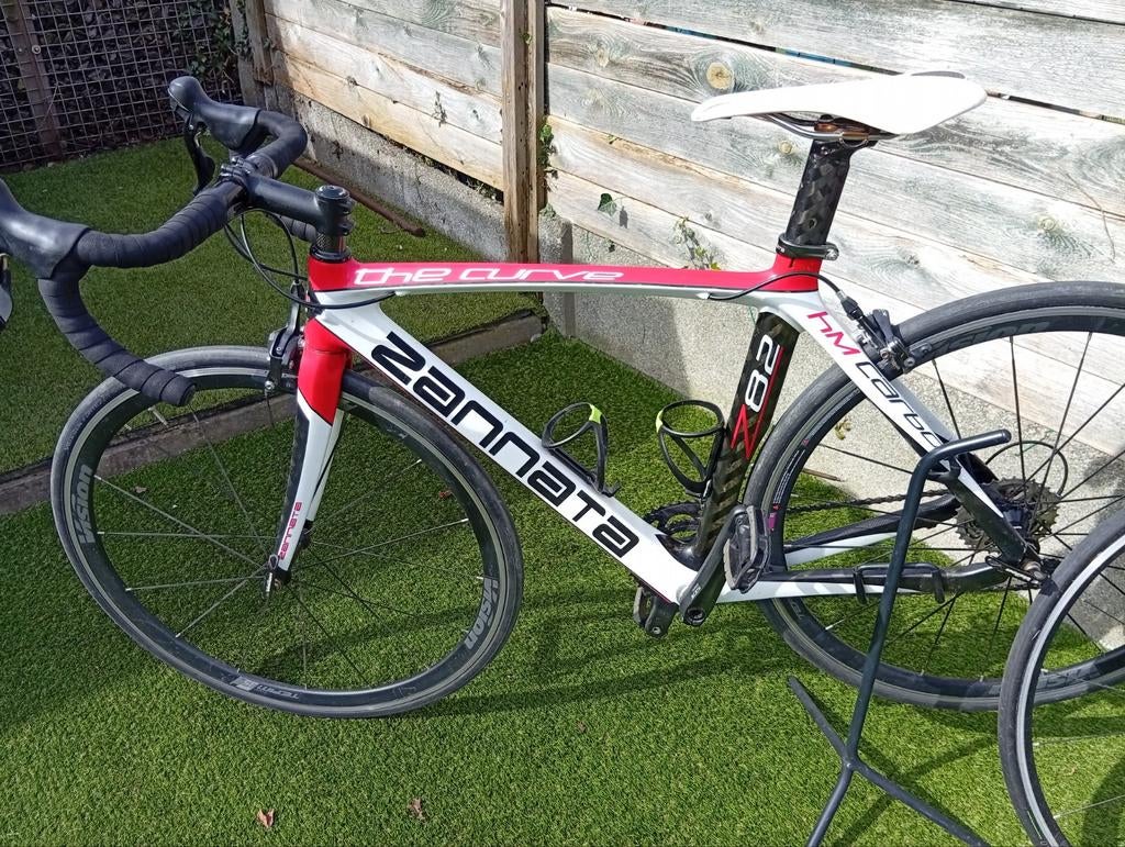Carbon zannata the CURVE racefiets maat 50, 49 à 53 cm, Enlèvement, Comme neuf, Carbone