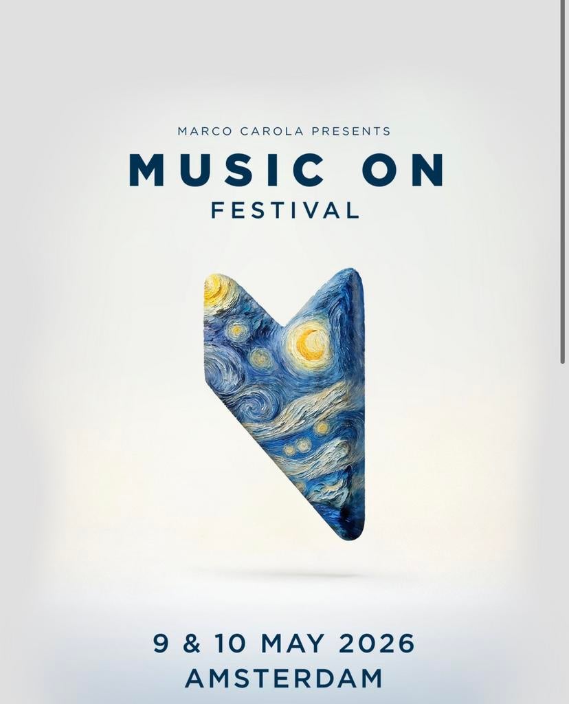 Music on tickets 9 mei , 6 stuks