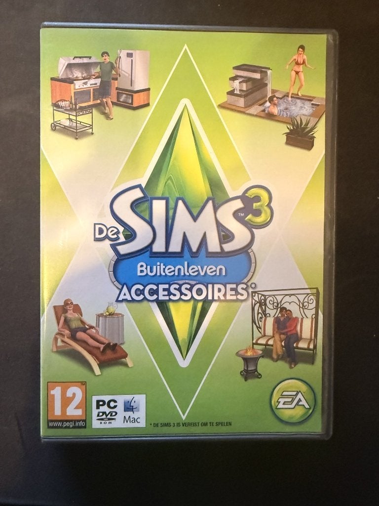 De Sims 3: Buitenleven Accessoires – PC uitbreiding, Ophalen of Verzenden, Gebruikt, Online