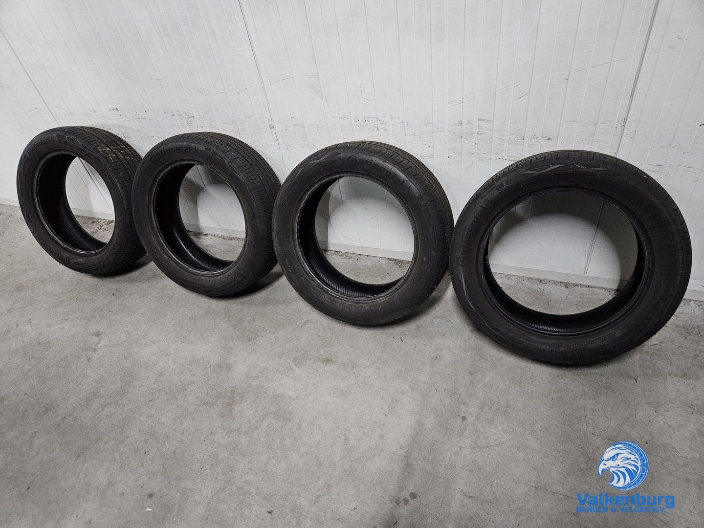 Zomerbanden 205/55R17 Continental EcoContact 6, Gebruikt, -, -, 17 inch