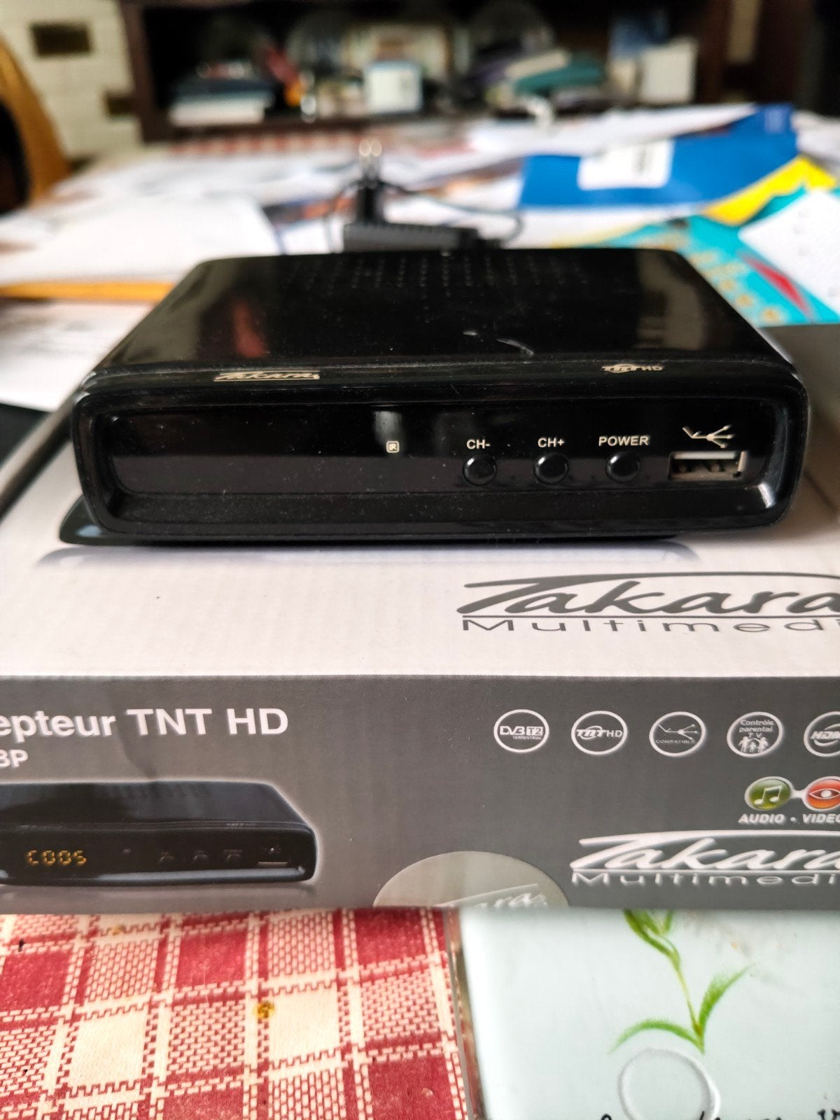 décodeur TNT Takara, Enlèvement, Neuf, Décodeur