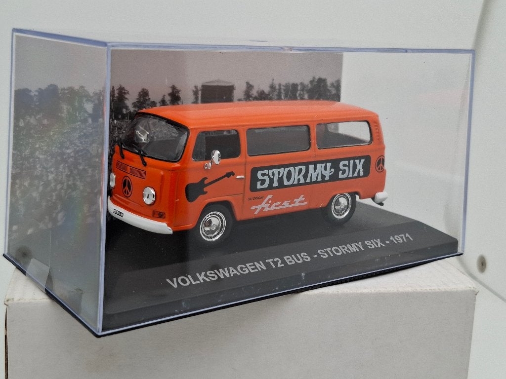 VW T2 personenbus (1971) - 1/43, Verzenden, Zo goed als nieuw, Bus of Vrachtwagen, Overige merken