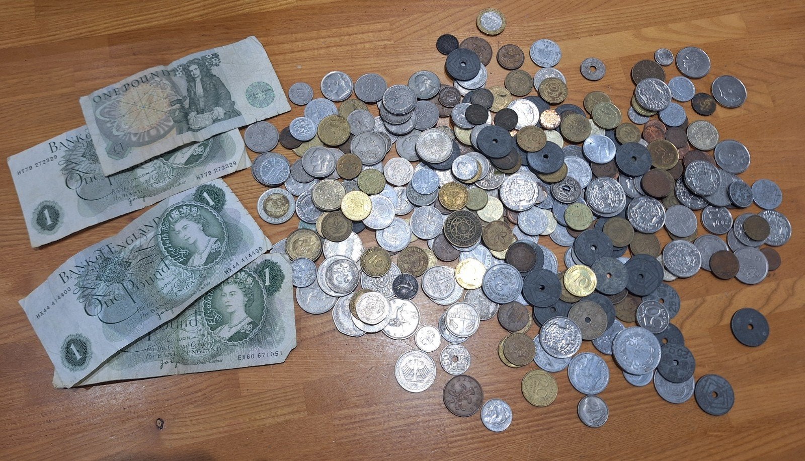 lot oude munten uit erfenis, Postzegels en Munten, Ophalen of Verzenden
