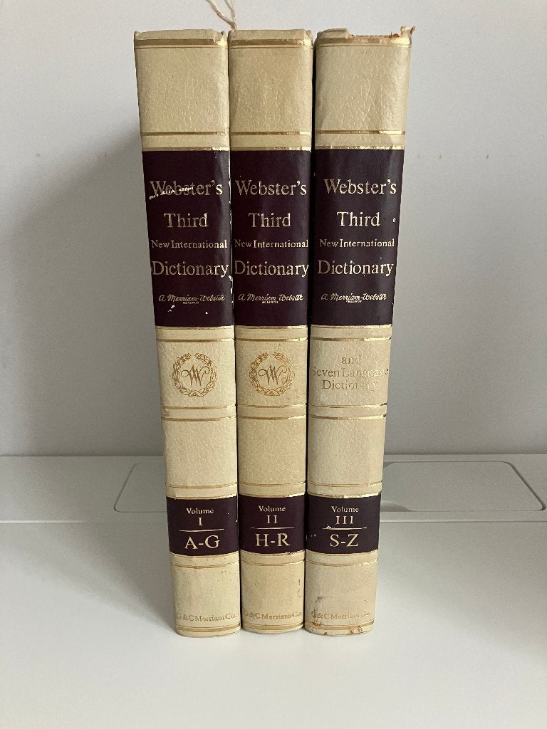 Webster's Third New International Dictionary, Ophalen, Gelezen