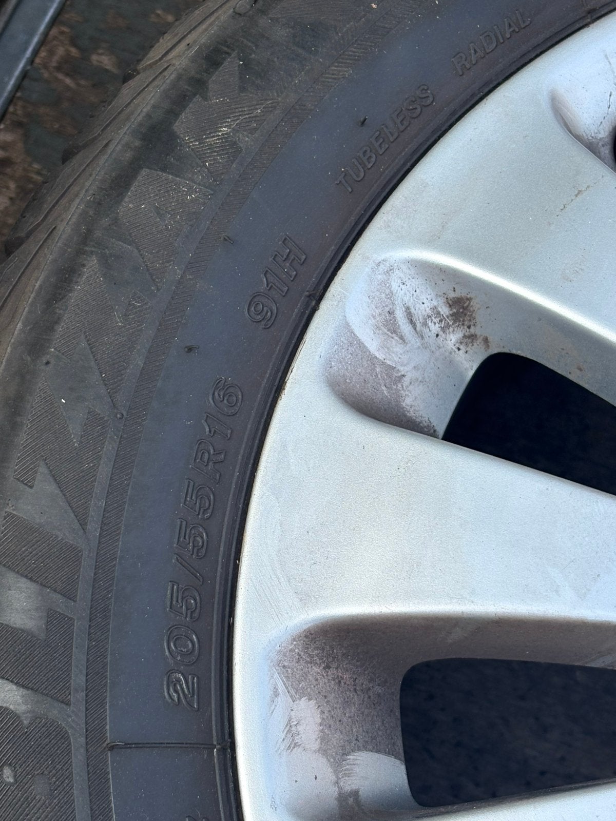 Originele 16" Mercedes-Benz C-Klasse W204 velgen  205/55 R16, Auto-onderdelen, Ophalen, Gebruikt, 16 inch, Banden en Velgen