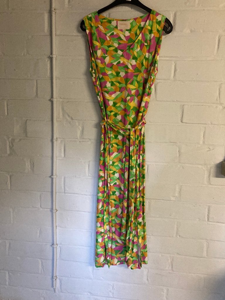 Lang zomerkleed zonder mouwen, Comme ça, 46, Overige kleuren, Maat 46/48 (XL) of groter, Zo goed als nieuw, Onder de knie