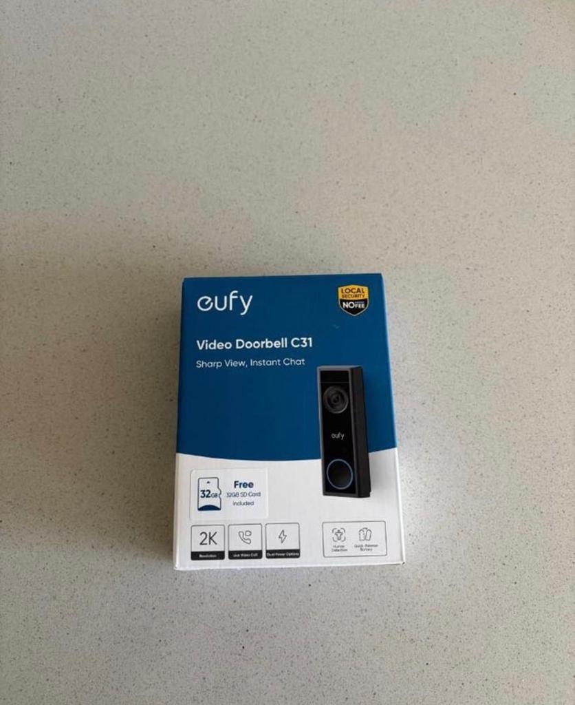 eufy draadloze deurbel, Ophalen, Zo goed als nieuw