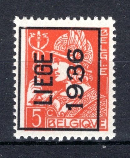 PRE303A MNH** 1936 - LIÈGE 1936, Envoi, Non oblitéré, Neuf