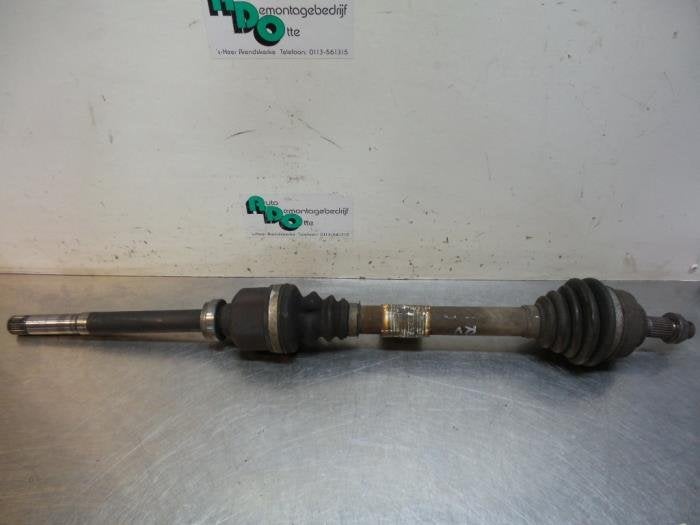 Arbre de transmission avant droit d'un Peugeot 207 (207 06-), -, 3 mois de garantie, Utilisé, -