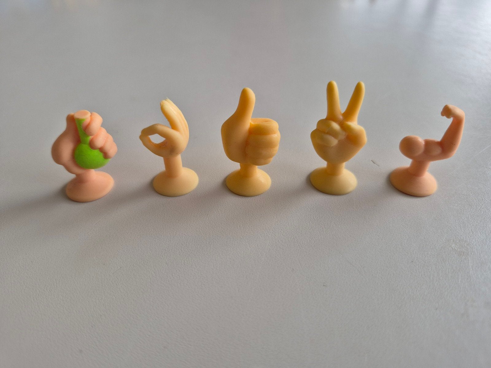 Emoji zuignap poppetjes ( Lichaamsdeel ), Verzamelen, Supermarktacties, Aldi, Ophalen of Verzenden