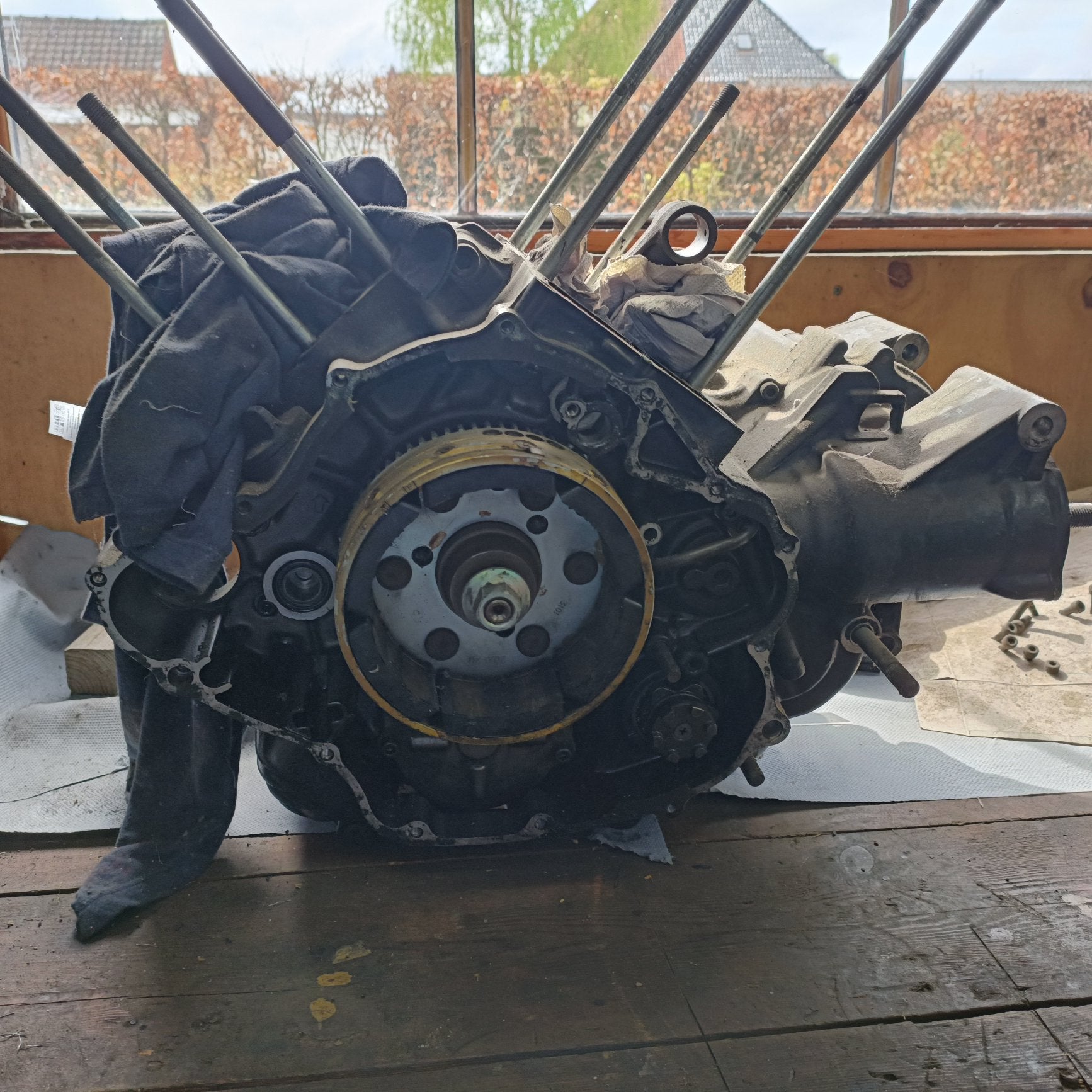 Xv 1000 onderdelen, Enlèvement