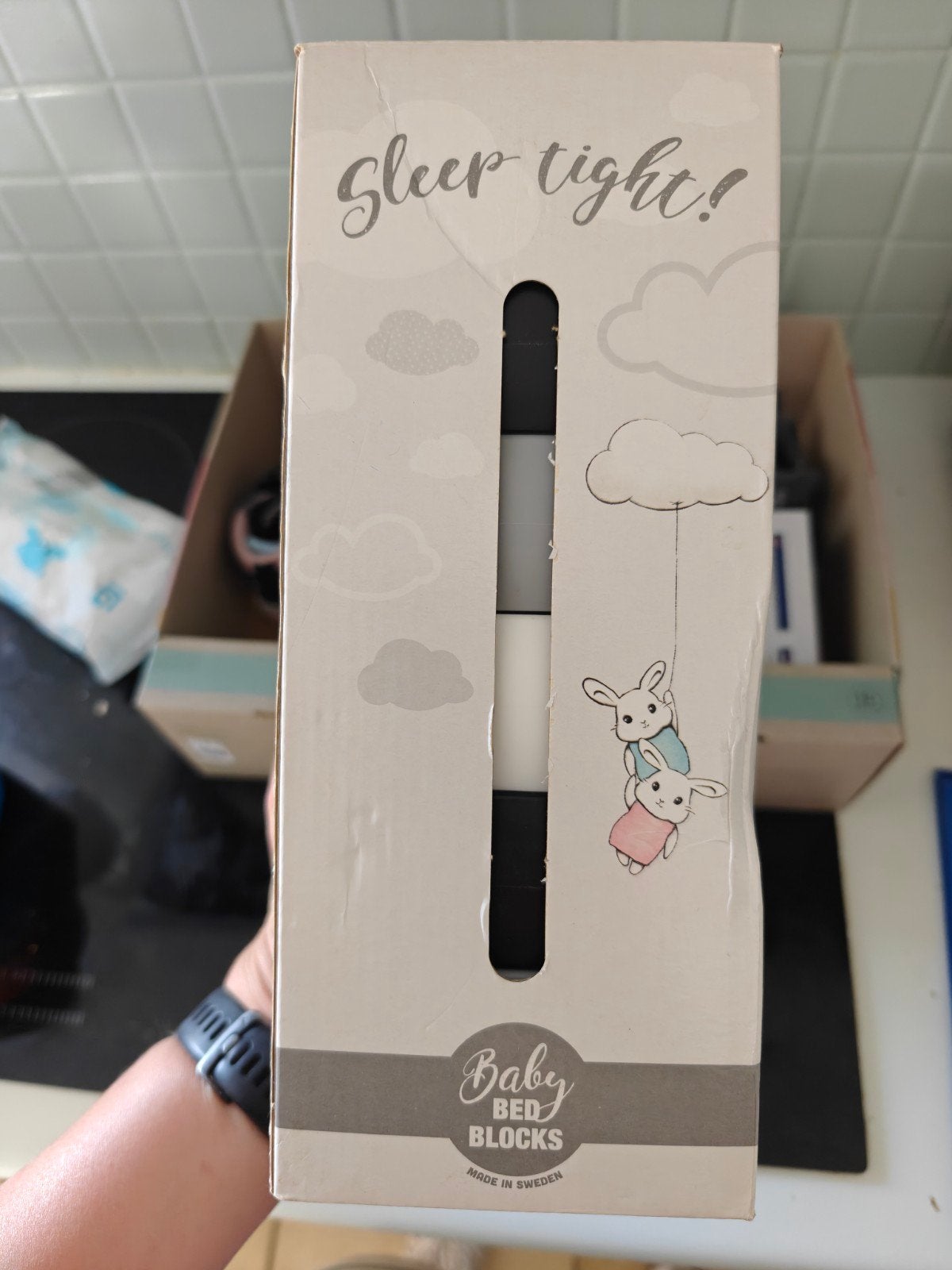 Baby bed blocks, Kinderen en Baby's, Ophalen