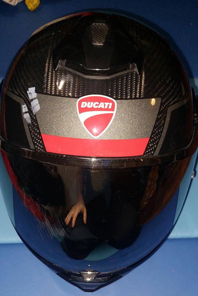 Casque ducati X-lite carbon, Motos, Enlèvement ou Envoi, S, AGV