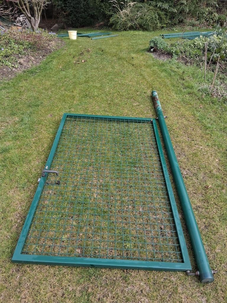 Bekaert Tuinpoortjes (3) en palen (14), Enlèvement, Utilisé, Autres types