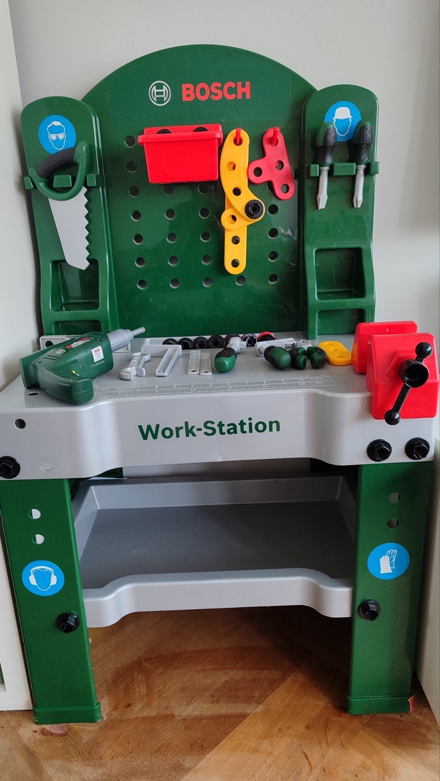 Bosch werkbank en toebehoren, Ophalen