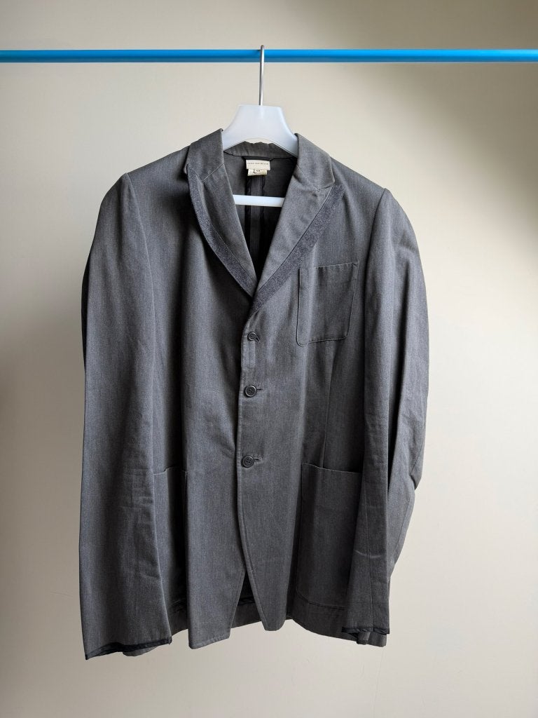 Blazer Dries Van Noten Archive taille 48 — Made in Belgium, Dries Van Noten, Gris, Enlèvement ou Envoi, Porté