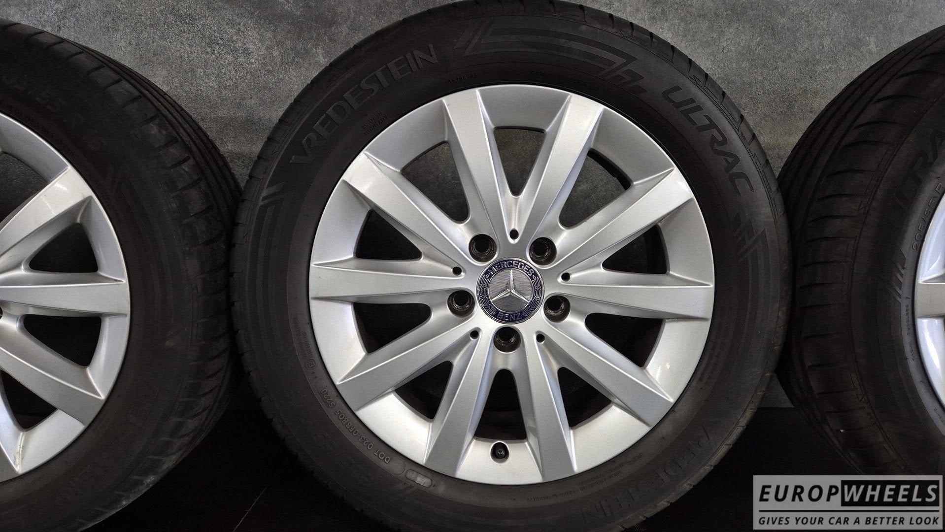 16 inch Mercedes velgen A B CLA Klasse W246 W177 zomerbanden, Auto-onderdelen, Banden en Velgen, Gebruikt, -, Banden en Velgen
