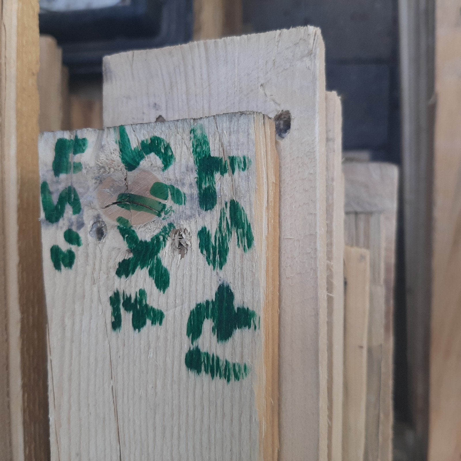 Houten planken van ongeveer 2,5m, Doe-het-zelf en Bouw, Hout en Planken, Ophalen, Plank