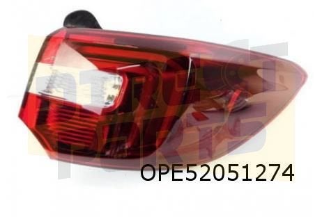 Opel Grandland X (11/17-8/21) Achterlicht Rechts buiten OES!, Auto-onderdelen, -, -, Opel, Nieuw