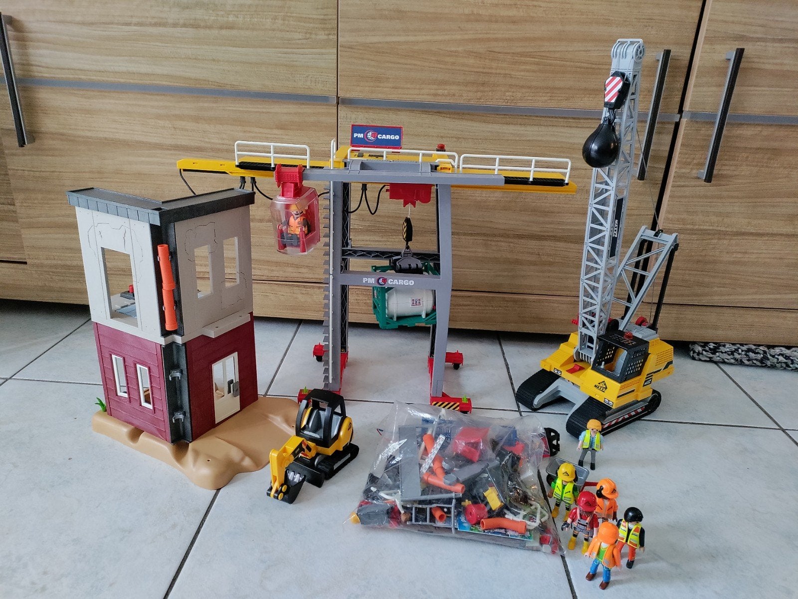 Lot Playmobil Chantier, Enlèvement ou Envoi, Figurines