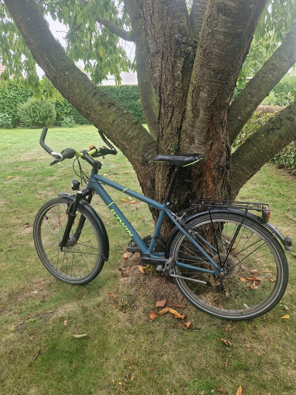 Btwin kinderfiets, Ophalen