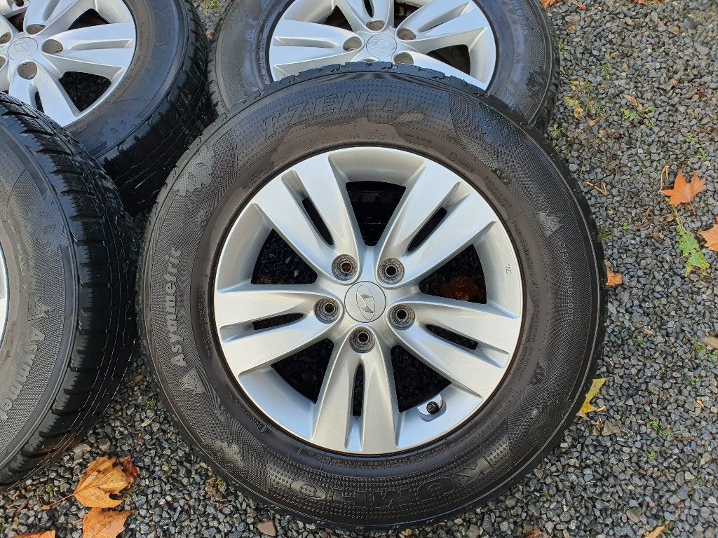 Jantes + Pneu  hivers Hyundai IX35, 16 pouces, Enlèvement, Utilisé, Autre