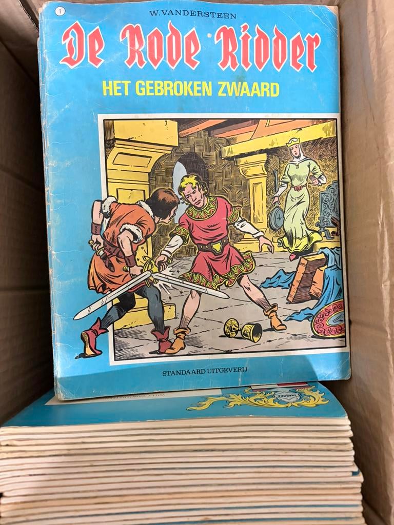 De hele serie van de rode ridder., Livres, BD, Série complète ou Série, Enlèvement, Utilisé