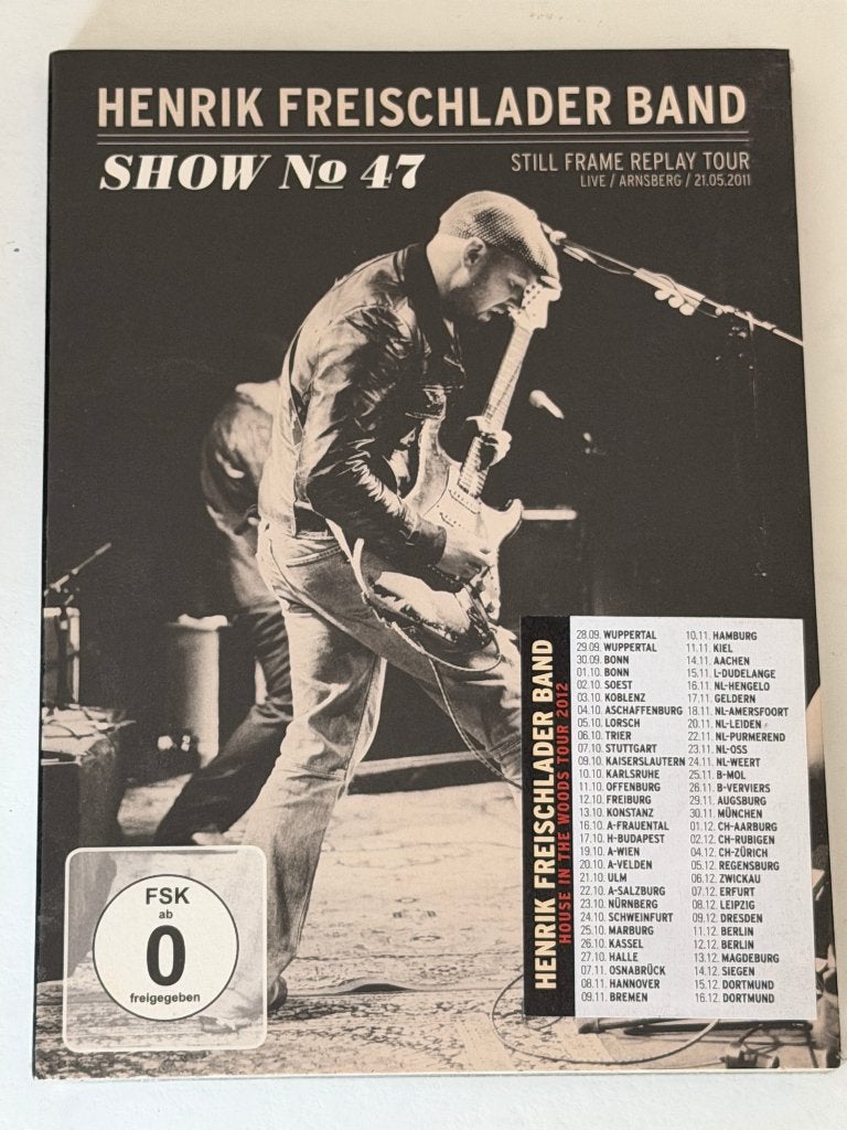 Henrik Freischlader Band – Show.47 (2-DVD) Nieuw!, Tous les âges, Enlèvement ou Envoi, Neuf, dans son emballage, Concert