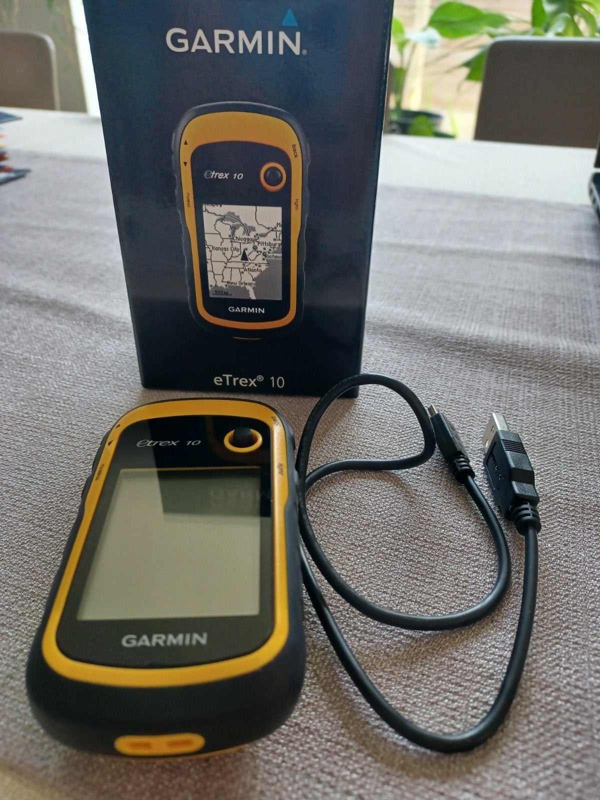 Garmin eTrex 10 wandel gps, Fietsen en Brommers, Fietsaccessoires | Fietscomputers, Ophalen, GPS