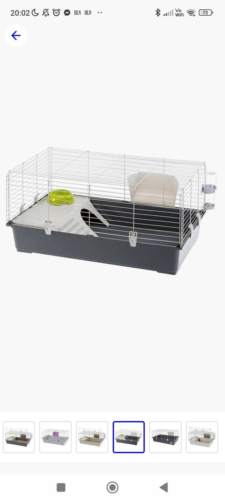 konijnkooi, knaagdierenkooi, Dieren en Toebehoren, Kooi, Gebruikt, Ophalen, Minder dan 60 cm