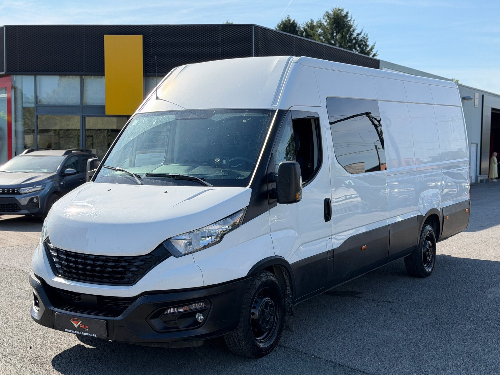 Iveco Daily dubbele cabine 7pl navi airco PERF STAAT+keuring, Auto's, Bluetooth, Euro 6, Iveco, Bedrijf