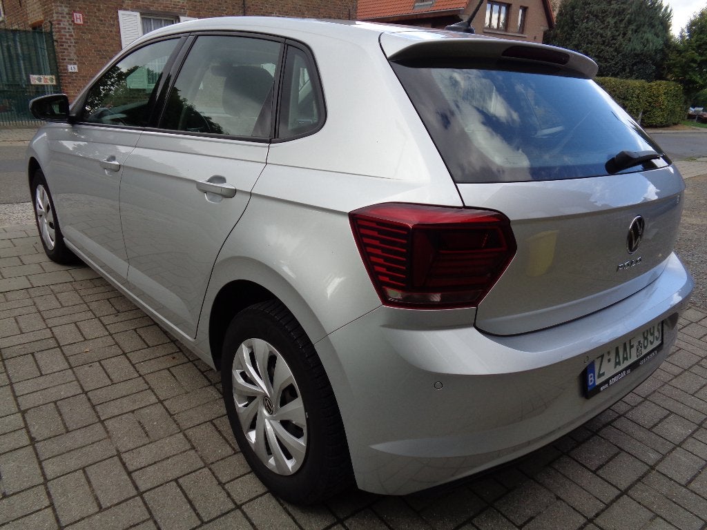 VW Polo essence 5 portes LEZ BXL jusque 2035 Garantie 12mois, 1163 kg, Argent ou Gris, Achat, Euro 6