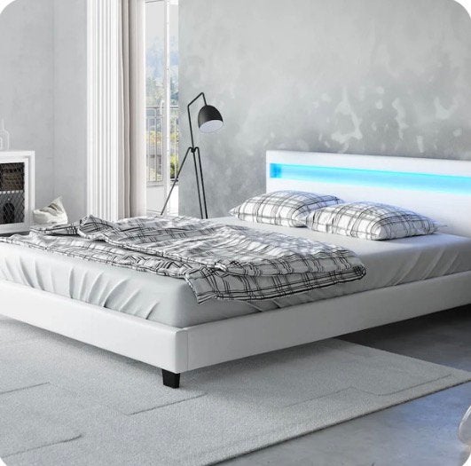 Tweepersoonsbed, Queen size, Système duo, Stabilisé, Enlèvement