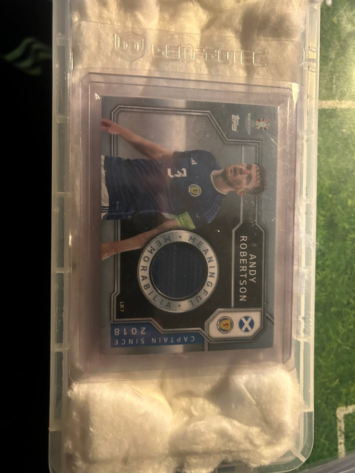 Robertson euro 2024 patch, Enlèvement ou Envoi, Neuf, Image