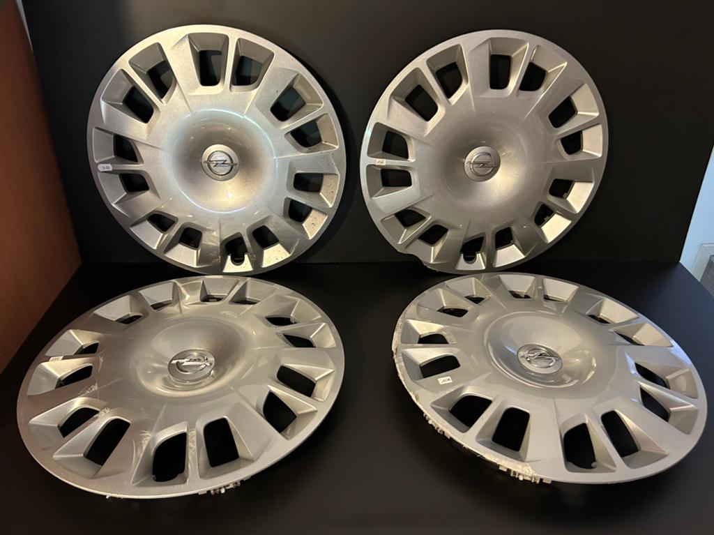 4 enjoliveurs d’origine Opel combo astra zafira vivaro 16",, Autos : Divers, Enjoliveurs, Utilisé, Enlèvement ou Envoi