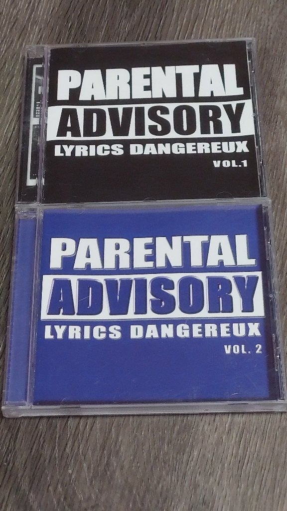 PARENTAL ADVISORY LYRICS DANGEREUX VOL 1&2 CD HIP HOP, CD & DVD, CD | Hip-hop & Rap, Enlèvement ou Envoi, 2000 à nos jours, Utilisé