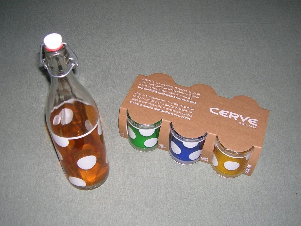 Picknick glazen en fles, Hobby & Loisirs créatifs, Paniers de pique-nique, Enlèvement, Neuf, Contenu non compris
