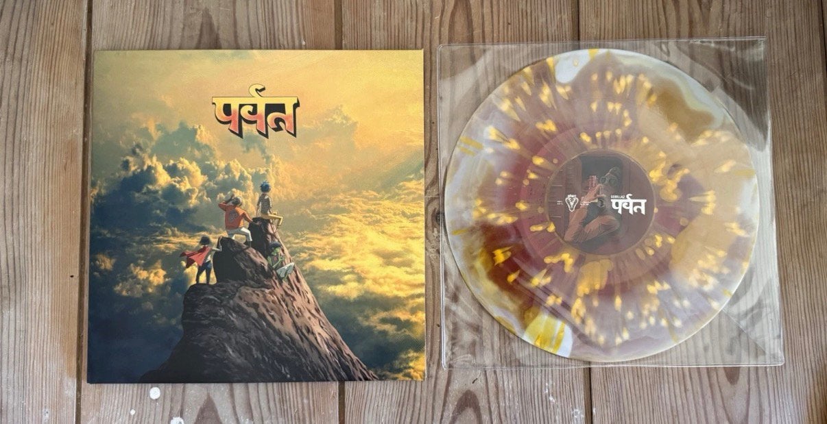 GORILLAZ - THE MOUNTAIN LIQUID FILLED VINYL, Verzenden, Zo goed als nieuw